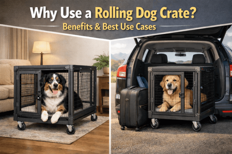 Why Use a Rolling Dog Crate? Benefits & Best Use Cases