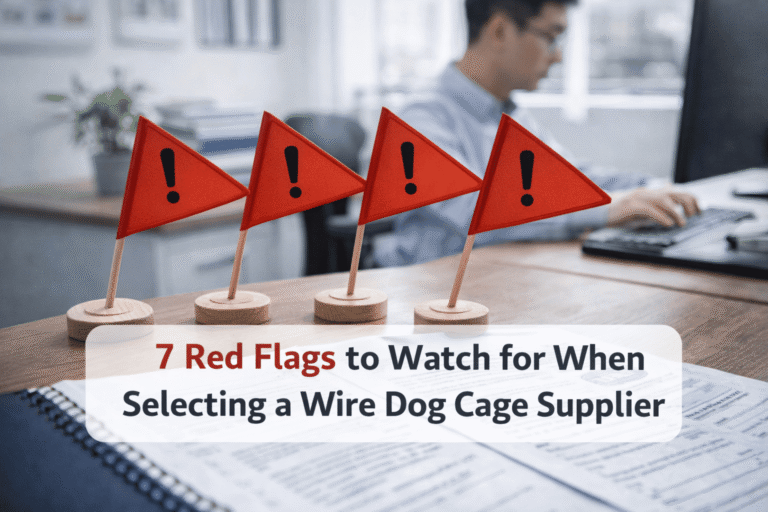 7 Red Flags to Watch for When Selecting a Wire Dog Cage Supplier
