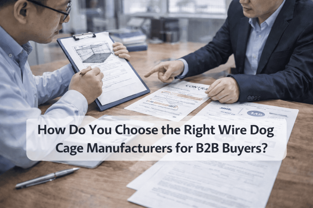 How Do You Choose the Right Wire Dog Cage Manufacturers for B2B Buyers?