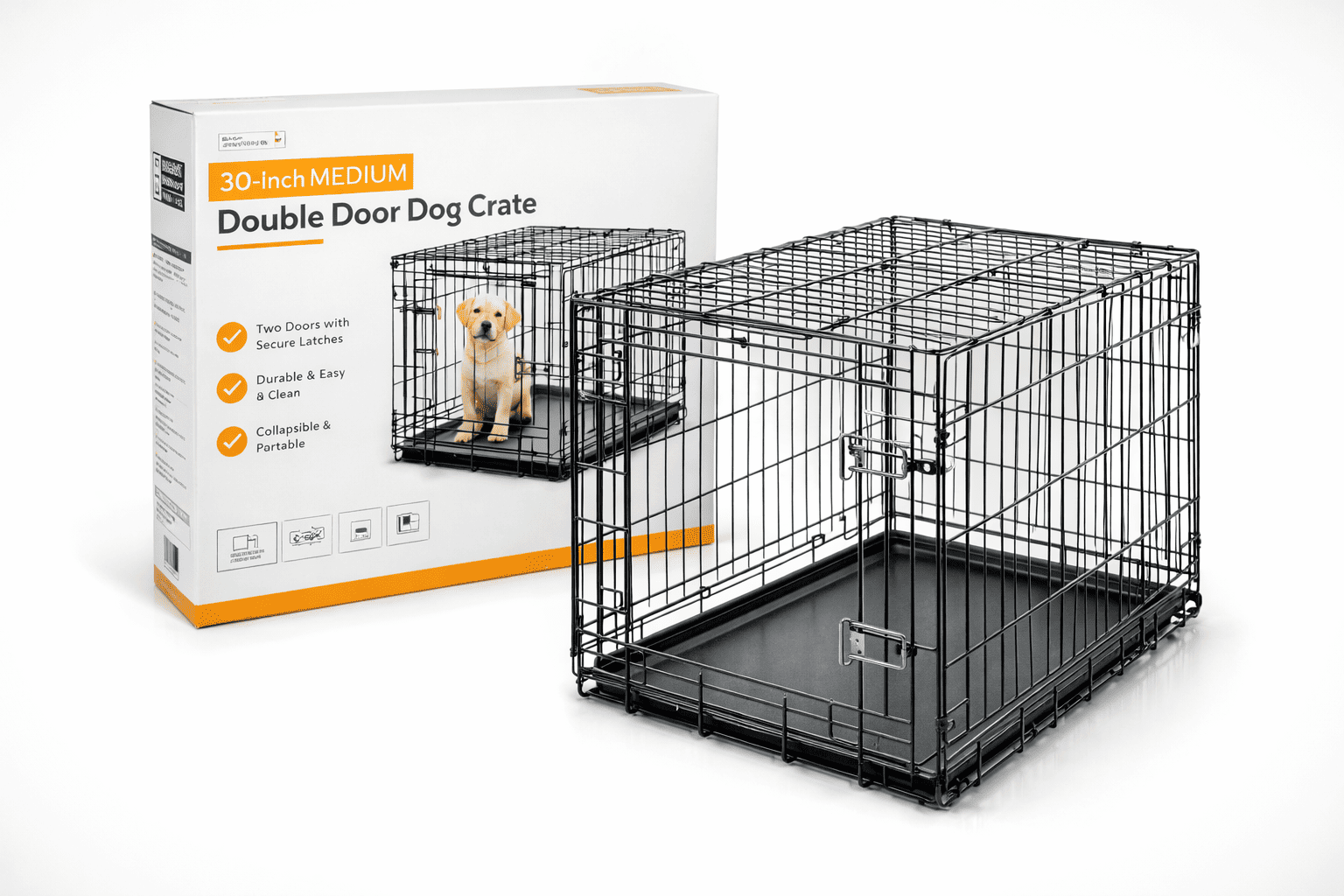 Custom wire dog crate for BIG W retail Australia