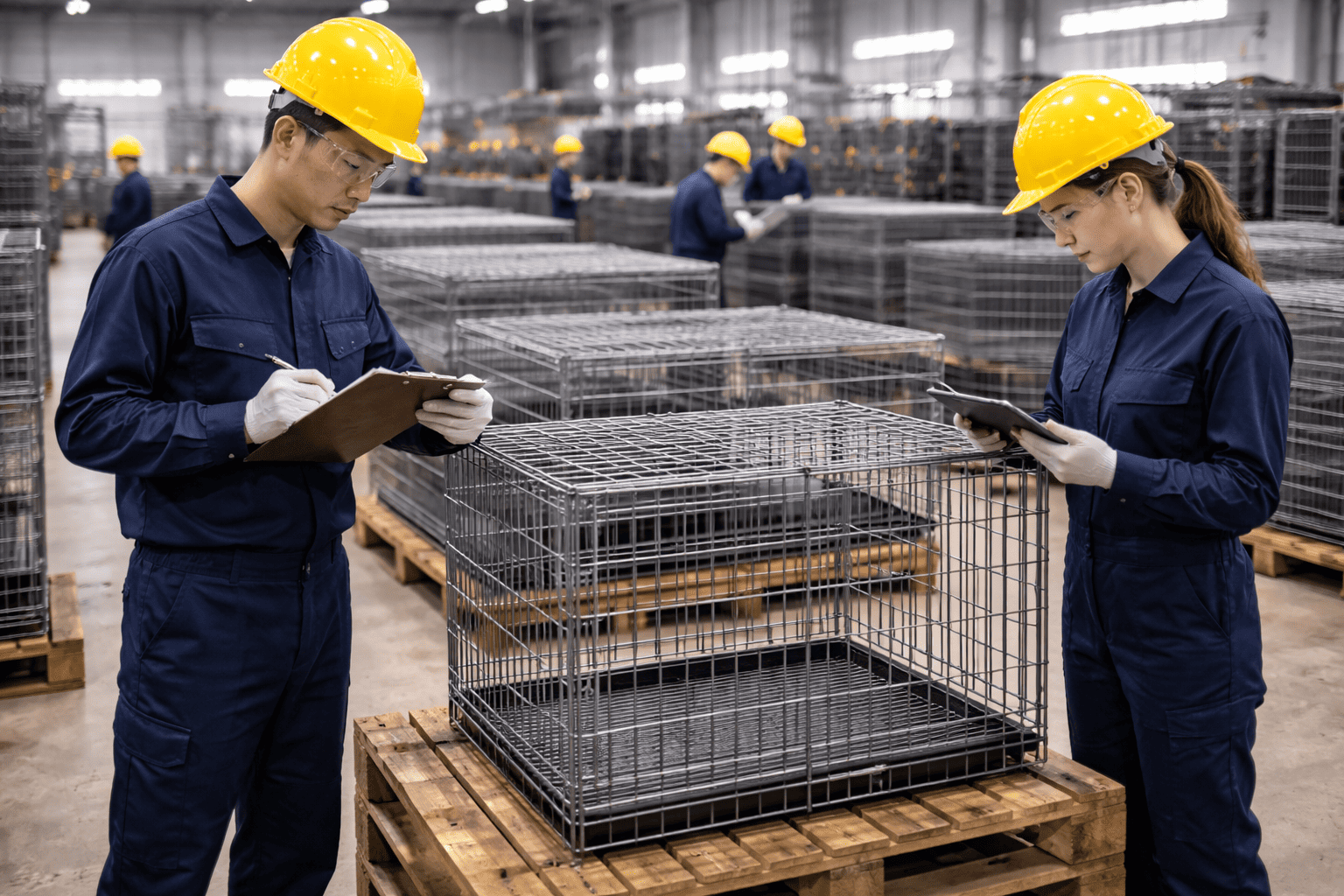 Production line quality check