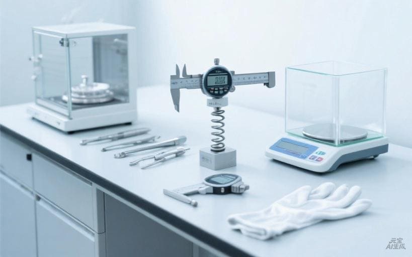 inspection tools arranged