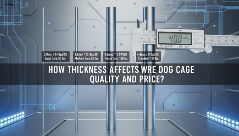 wire dog cage wire gauge