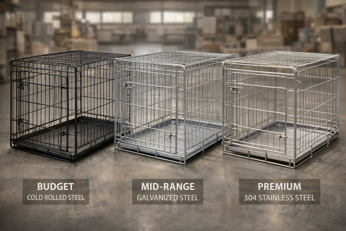 Best wire dog cage material selection summary