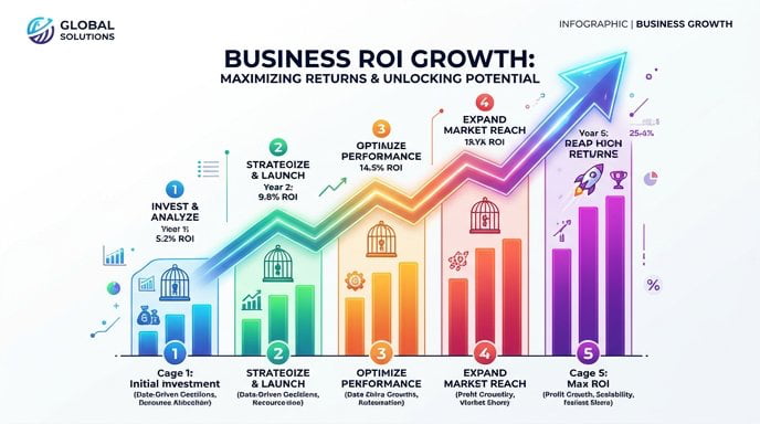 Business ROI chart showing customer satisfaction benefits from durable wire dog cages