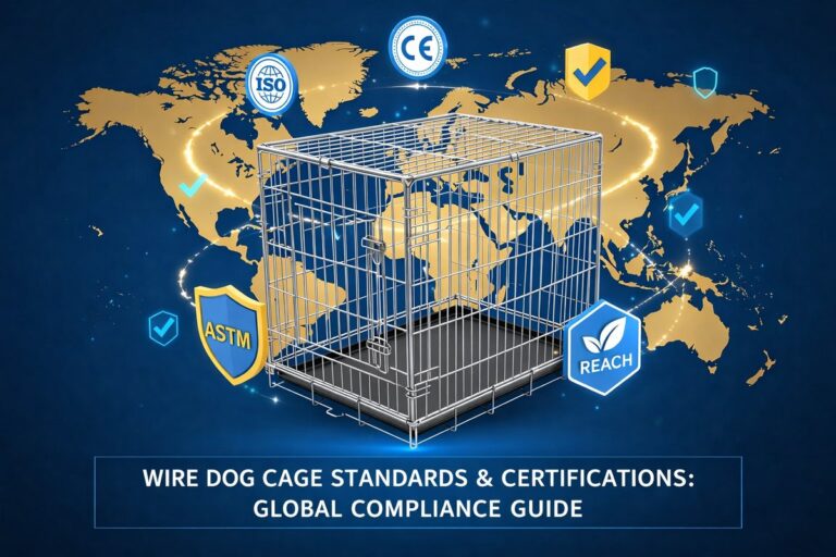 wire dog cage standards