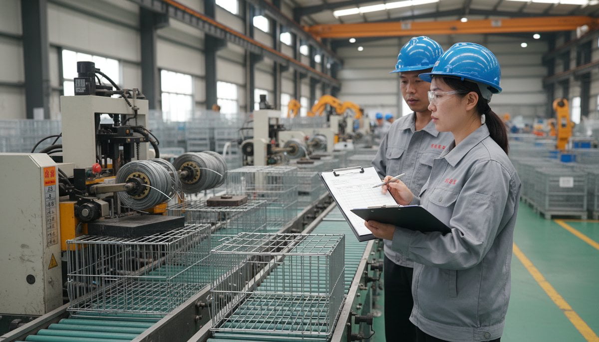 wire dog cage ISO factory audit checklist