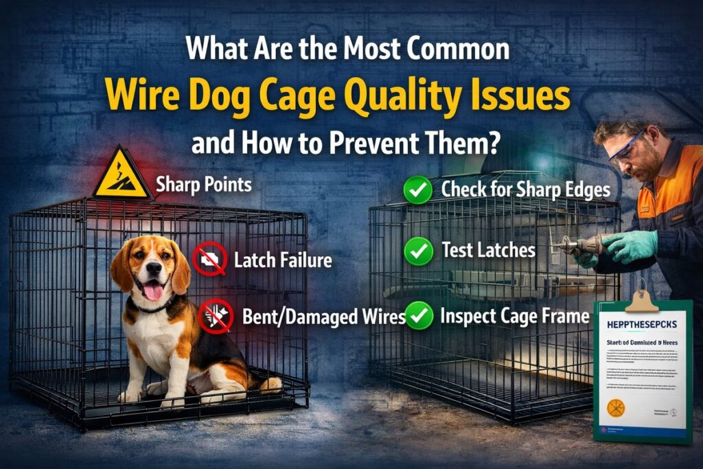 wire dog cage quality issues