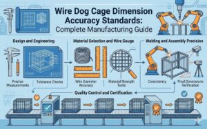 wire dog cage dimension accuracy