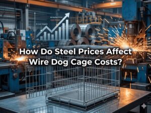 How Do Steel Prices Affect Wire Dog Cage Costs?