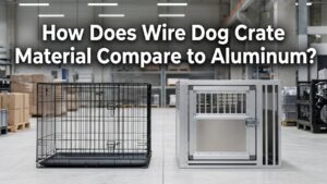 Featured - How Does Wire Dog Crate Material Compare to Aluminum?