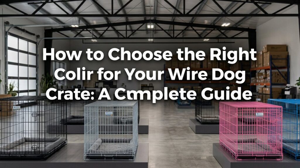 Featured - Wire dog crate colors B2B procurement guide