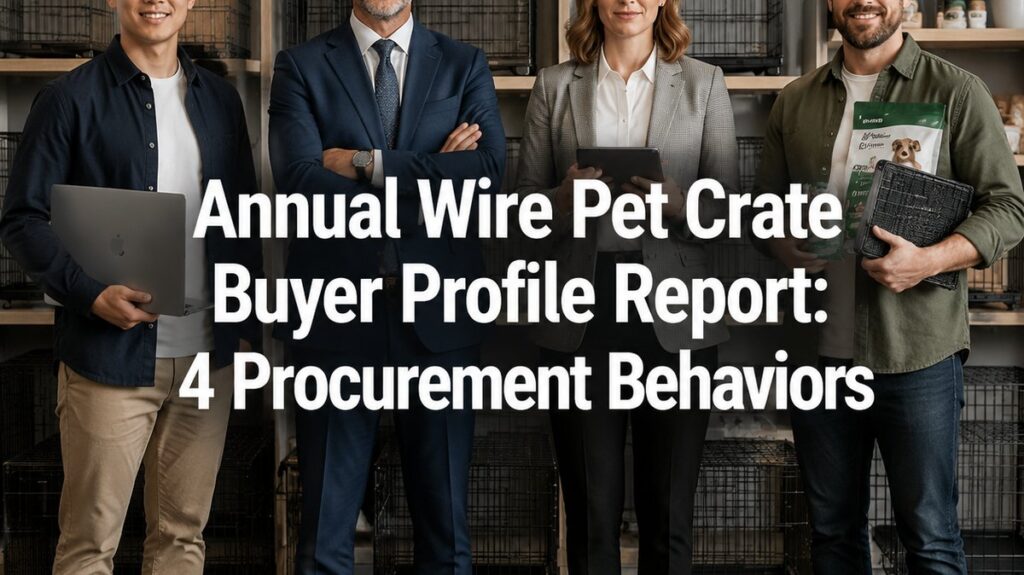 Featured - Annual Wire Pet Crate Buyer Profile Report 4 buyer types - wire pet crate buyer profiles