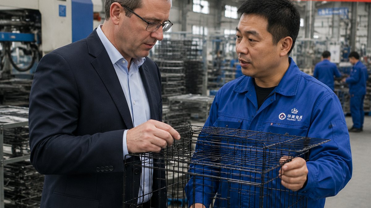 Traditional wholesaler wire pet crate factory inspection quality check - wholesale pet crate