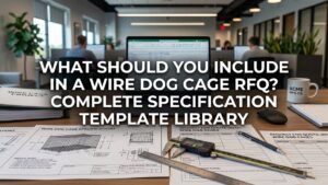 Featured - What Should You Include in a Wire Dog Cage RFQ? Complete Specification Template Library