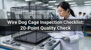 Wire Dog Cage Inspection Checklist: 20-Point Quality Check