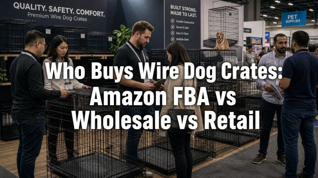Featured - Who Buys Wire Dog Crates: Amazon FBA vs Wholesale vs Retail