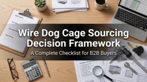Wire dog cage sourcing decision framework for B2B buyers evaluating manufacturers
