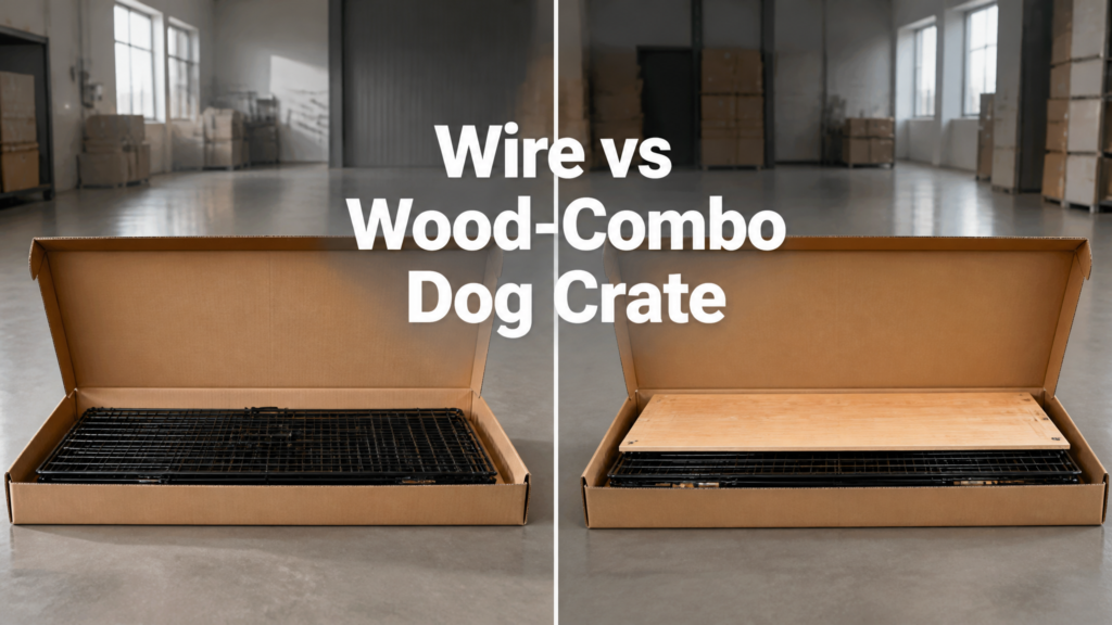 Wire vs Wood-Combo Dog Crate: Which Is Right for Your Market?