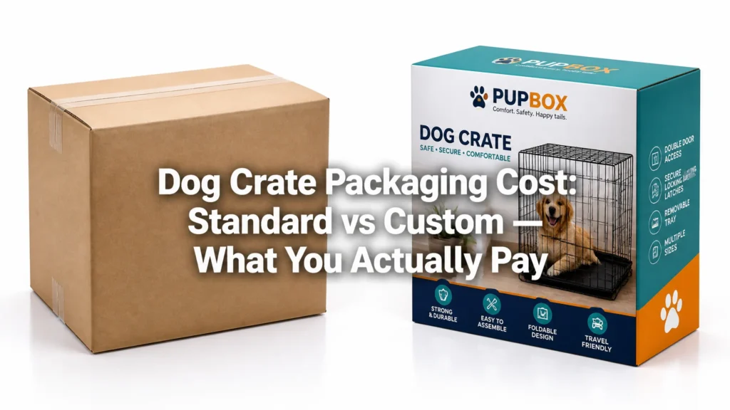 Featured - Dog Crate Packaging Cost: Standard vs Custom — What You Actually Pay