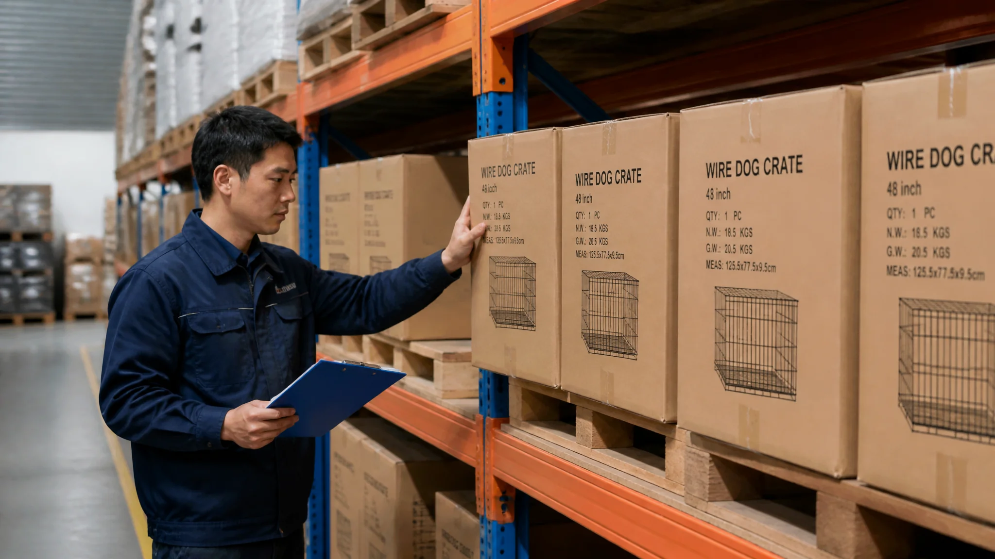 Standard neutral cartons for wire dog crates - dog crate packaging cost
