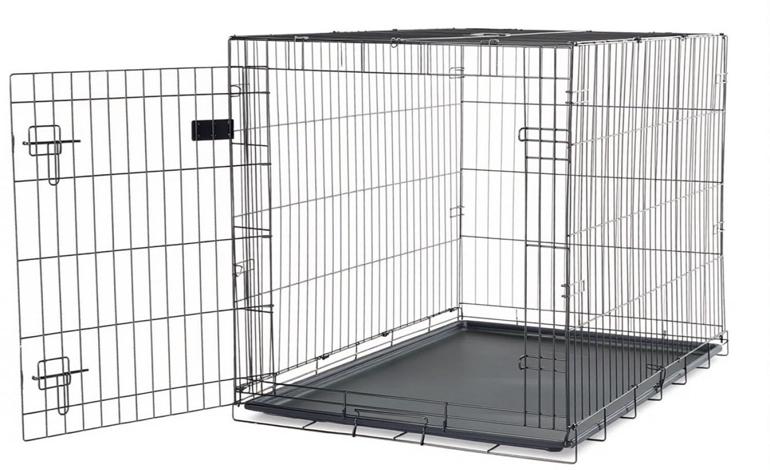 Colorful single door wire dog crate - Cagesilo OEM